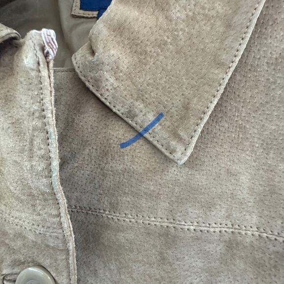 Vintage Genuine Suede Jacket Rag Women’s Med Boho Western Retro Y2K - Picture 3 of 9